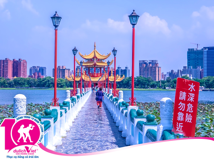 Tour Đài Loan 5 ngày dịp Hè 2025 giá tốt từ Sài Gòn bay Vietjet
